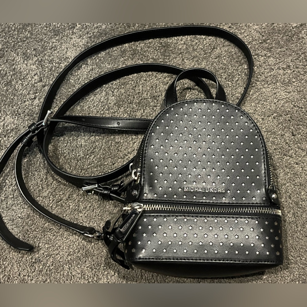 Micheal kors authentic limited edition mini rhea back pack